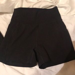 Black surface path shorts Alphalete